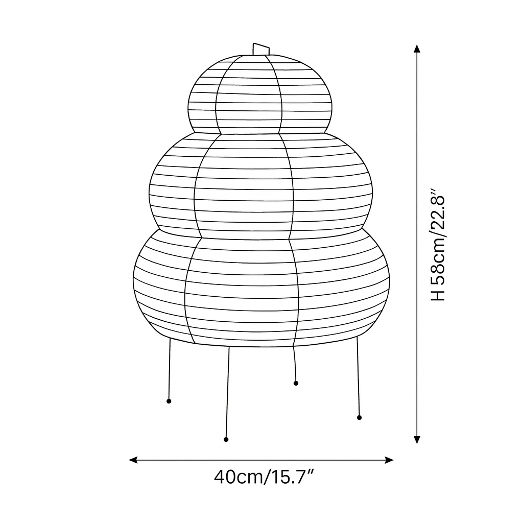 ARINE | JAPANISCHE PAPIERLAMPE