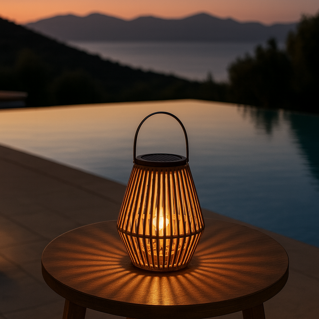 NOOR | SOLAR OUTDOOR LANTERN